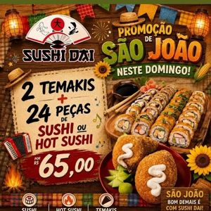 imagem do produto 2 hot temaki misto 24 hot sushi misto