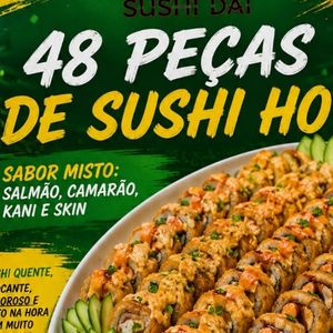 imagem do produto 48 hot sushi misto+1guarana 1litro