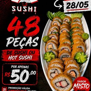 imagem do produto 48 hot sushi misto