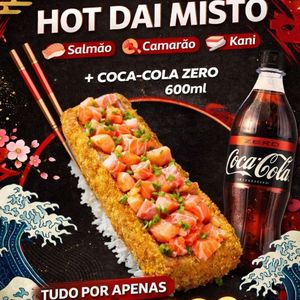 imagem do produto Misto Dai + 1coca zero de 600