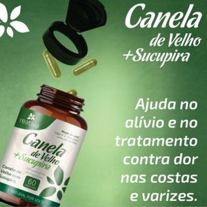 imagem do produto CANELA DE VELHO + SUCUPIRA -60 CAPSULAS