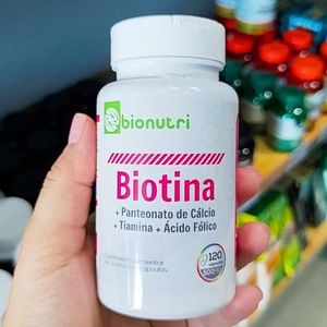 imagem do produto BIOTINA NAIR & NAILS VITAMINAS contém 60 cápsulas 