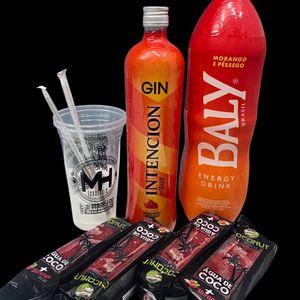 imagem do produto COMBO GIN INTENCION MORANGO E PÊSSEGO 