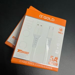imagem do produto CABO TIPO C A’GOLD 1M