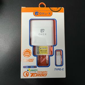 imagem do produto CARREGADOR TURBO ONE X TIPO C 48W 