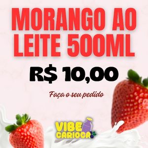 imagem do produto MORANGO AO LEITE 500ml