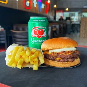 imagem do produto Big Smash Catupiry & Bacon + lata Guaraná & Fritas
