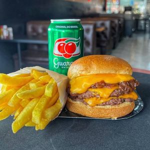 imagem do produto Big Smash Melt Cheddar + lata Guaraná & Fritas
