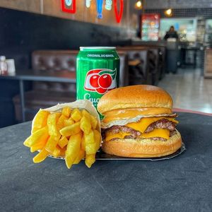 imagem do produto Big Smash Egg + lata Guaraná & Fritas