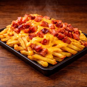 imagem do produto Batata frita com cheddar e bacon