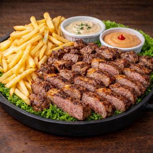 imagem do produto Picanha na chapa c/ fritas