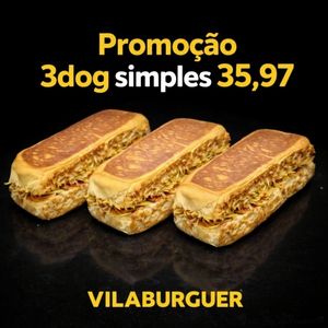 imagem do produto 3 dog simples prensado 