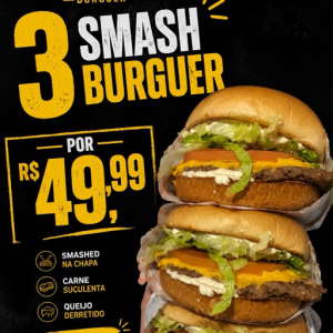 imagem do produto 3 Smash Burguer 