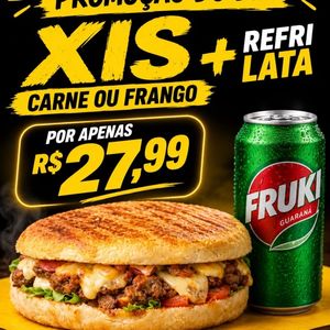 imagem do produto Xis + refri lata 