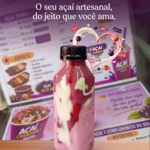 imagem do produto Garrafinha 300ml Açaí do Amor