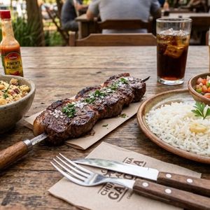 imagem do produto Espeto carne completo
