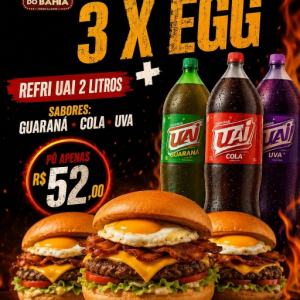 imagem do produto COMBO/ 3 X EGG + UAI 2L