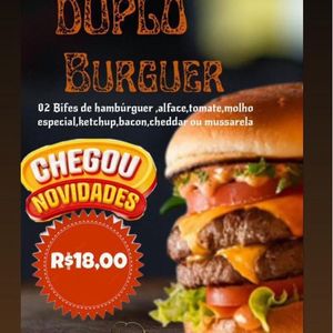 imagem do produto DUPLO BURGUER