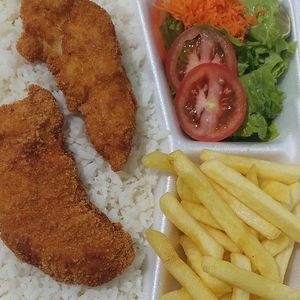 imagem do produto Prato filezinho de frango empanado. (tipo steak)