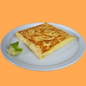 imagem do produto crepe Calabresa, mussarela, tomate e orégano