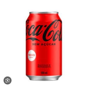 imagem do produto Coca cola sem açúcar 350 ml lata