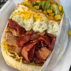 imagem do produto Mega x-burguer NP c/ bacon