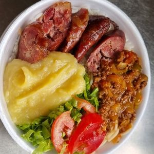 imagem do produto Marmitex c/churrasco (1 carne) lombo