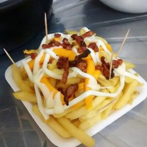 imagem do produto Batata com calabresa e bacon 