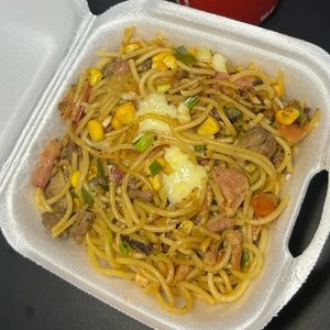 imagem do produto Macarrão com filé de boi (M) 500 gr