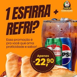 imagem do produto Combo Esfirra Recheada + Refri de 350ML