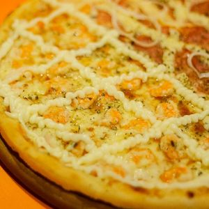 imagem do produto Pizza Grande Camarão com Catupiry 9 Fatias