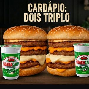 imagem do produto Dois triplo da hora + Guaracamp