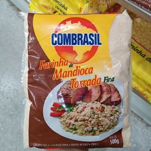 imagem do produto Farinha de Mandioca Torrada Fina COMBRASIL 500g