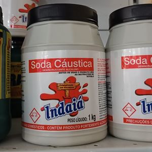 imagem do produto Soda Cáustica INDAIÁ 1Kg