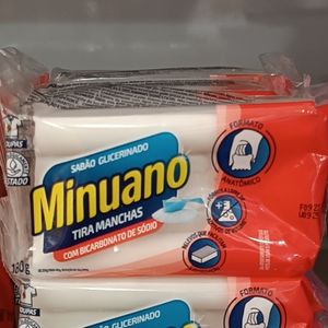 imagem do produto Sabão Barra Minuano T.Manchas 180g