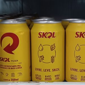 imagem do produto Cerveja SKOL lata 350ml