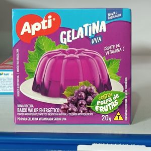 imagem do produto Gelatina uva Apti 20g