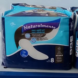 imagem do produto Absorvente Naturalmente c/8