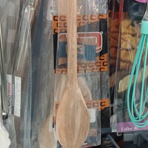 imagem do produto Colher de Madeira oval 23cm