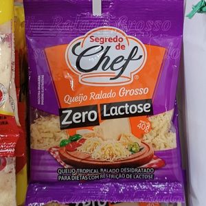 imagem do produto Queijo Ralado Grosso ZERO Lactose 40g