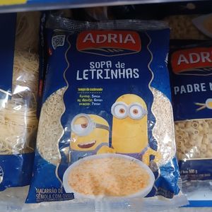 imagem do produto Sopa de Letrinhas ADRIA 500g