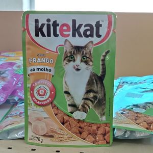 imagem do produto Sachê KITEKAT Frango ao molho 70g