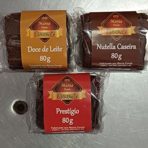 imagem do produto Brownie Mania Foods 80g SABORES 