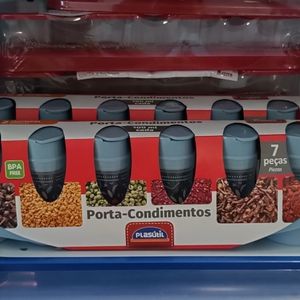 imagem do produto Porta-Condimentos c/7 unidades PLASUTIL 