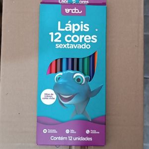 imagem do produto Lápis 12 Cores Sextavado ONDA