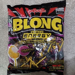 imagem do produto Pacote Pirulito BLONG PECCIN ENERGY 672g