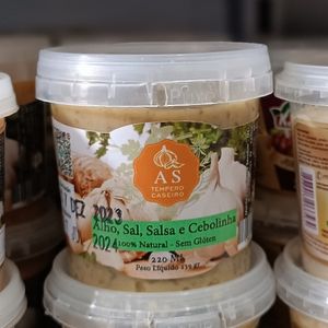 imagem do produto Tempero caseiro Alho/Sal/Salsa e cebolinha 220ml