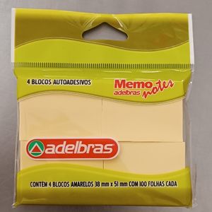 imagem do produto Blocos Auto adesivos ADELBRAS