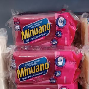 imagem do produto Sabão barra Minuano Rosa 180g