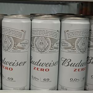 imagem do produto Cerveja Budweiser Zero 350ml